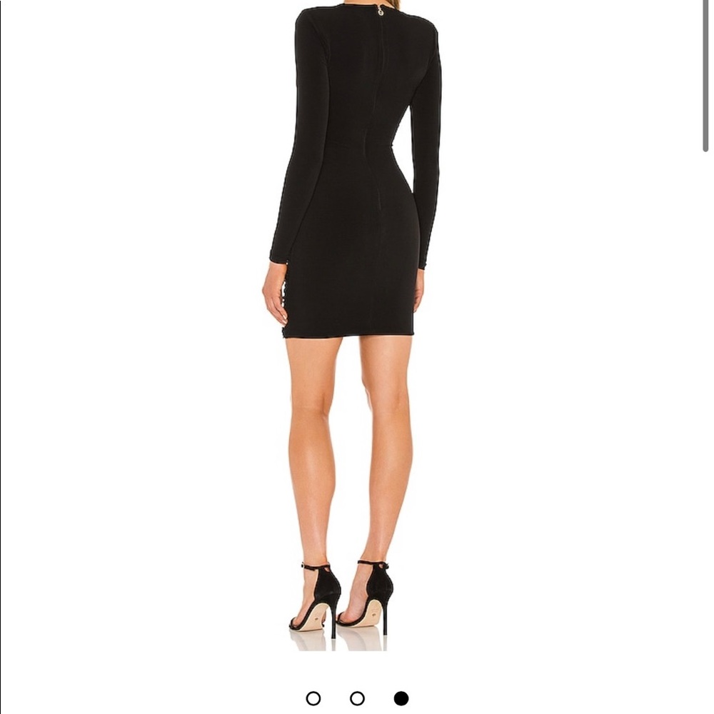 Nookie Temptation Long Sleeve Mini Dress in Black